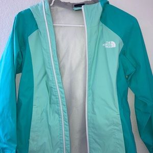 North face rain coat